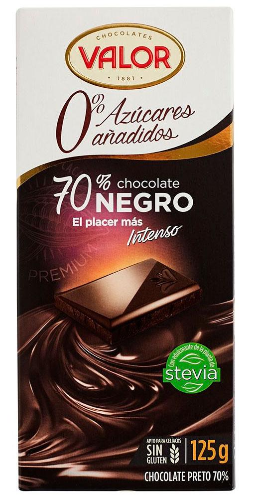 Chocolate Valor 70% de cacao, a la venta en Lidl