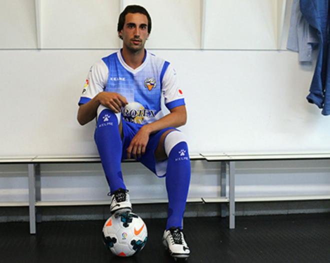 Eguaras con el Sabadell (Foto: CE Sabadell).