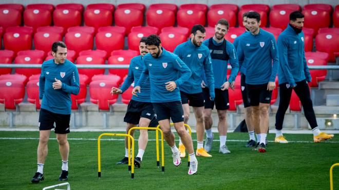 Entrenamiento del Athletic en Lezama (Foto: Athletic Club)