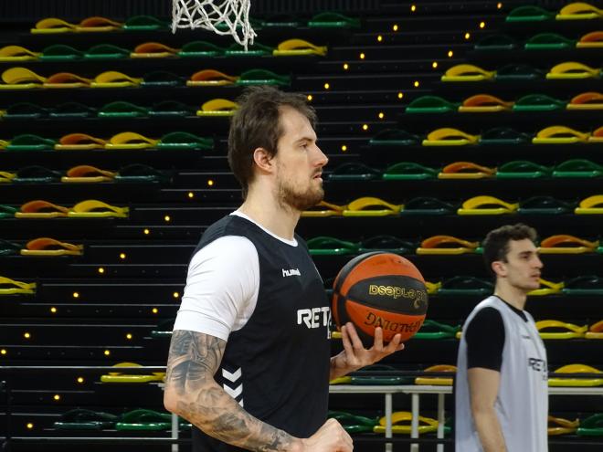 Ondrej Balvin, el jugador franquicia del Bilbao Basket.
