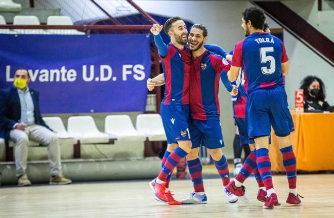 Sufrida victoria del Levante UD FS ante un Jaén FS que le pone las cosas difíciles