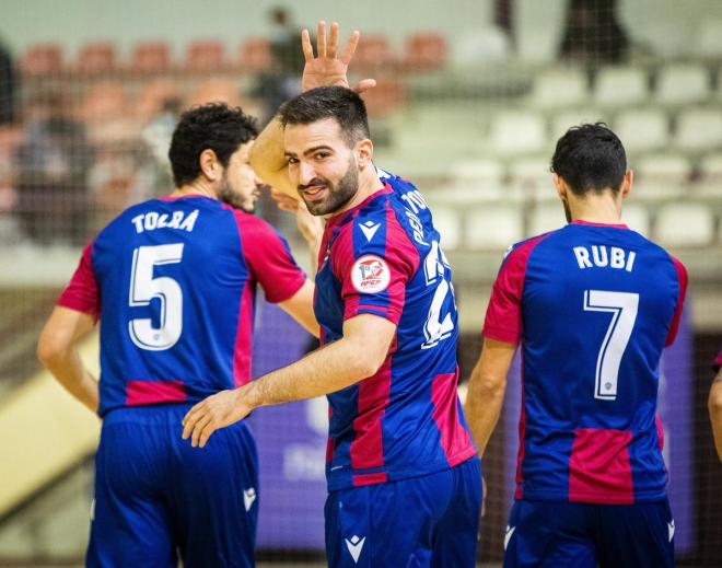 Sufrida victoria del Levante UD FS ante un Jaén FS que le pone las cosas difíciles