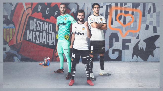 Tres de los cuatro capitanes del Valencia CF son de la cantera (Foto: Valencia CF)