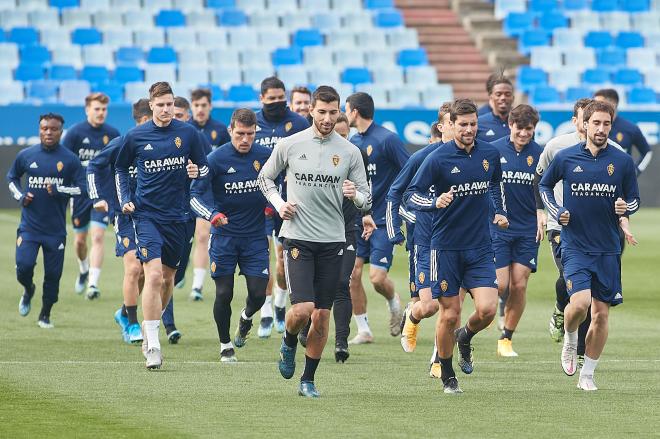 Entrenamiento del Real Zaragoza