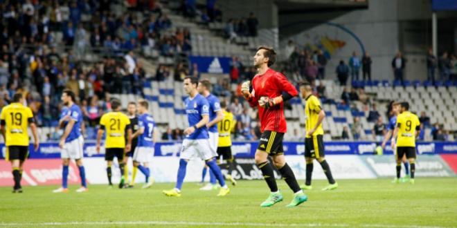 Lanzarote, portero en Oviedo (Foto: LaLiga).