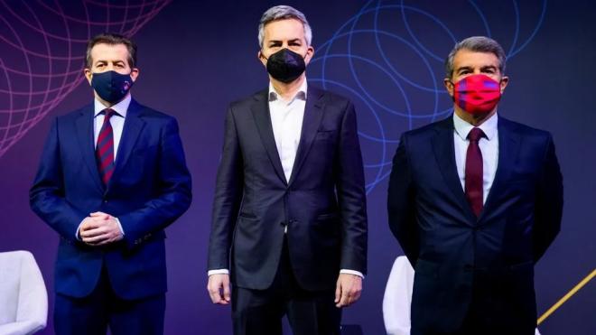 Freixa, Font y Laporta, los candidatos a la presidencia del Barcelona en 2021 (Foto: FCB).