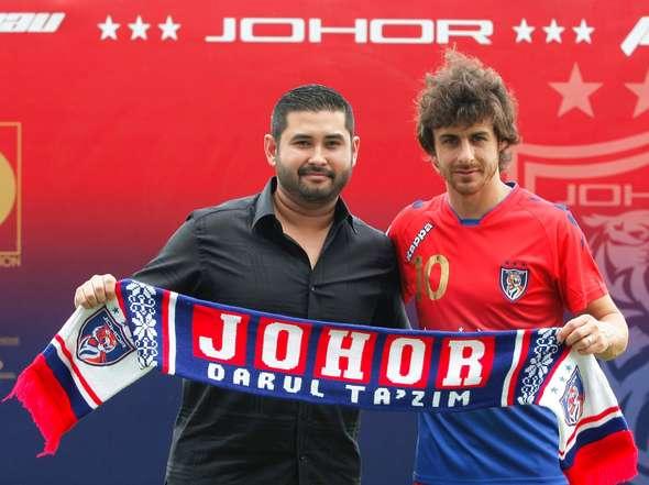 Aimar jugó para el príncipe de Johor
