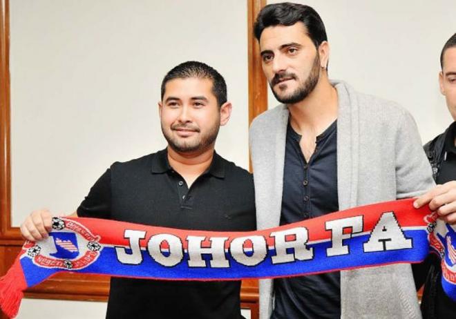 Dani Güiza firmó en Johor