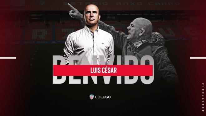 Luis César Sampedro, nuevo entrenador del Lugo