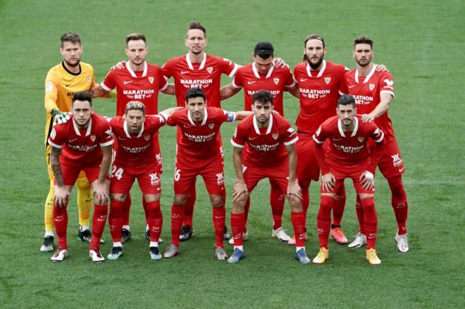 Once del Sevilla en Elche. (Foto: LaLiga).