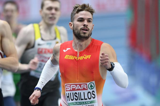 Óscar Husillos, en el europeo de atletismo (Foto: EFE).