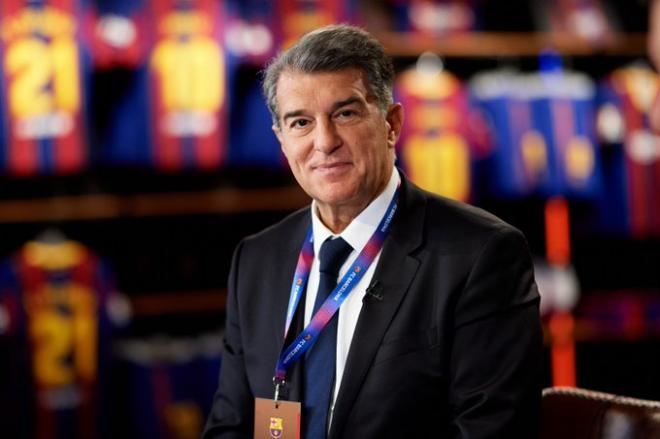 Joan Laporta, presidente del FC Barcelona (Foto: FCB).