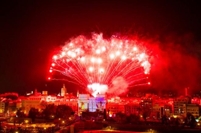 Castillos en Fallas.