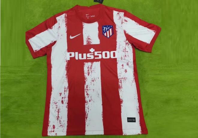 La camiseta filtrada del Atlético de Madrid 21/22.