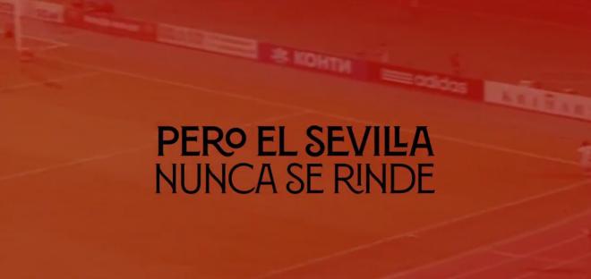 Fotograma del vídeo del Sevilla FC.