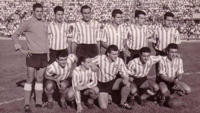 El Betis que ganó en el Sánchez-Pizjuán en 1958.