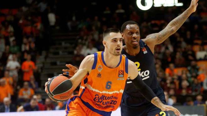 El Valencia Basket se juega su última carta contra el Fenerbahce (Foto: EFE)