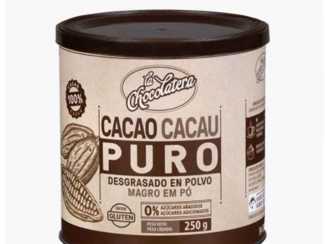 Cacao en polvo 100% Hacendado de Mercadona