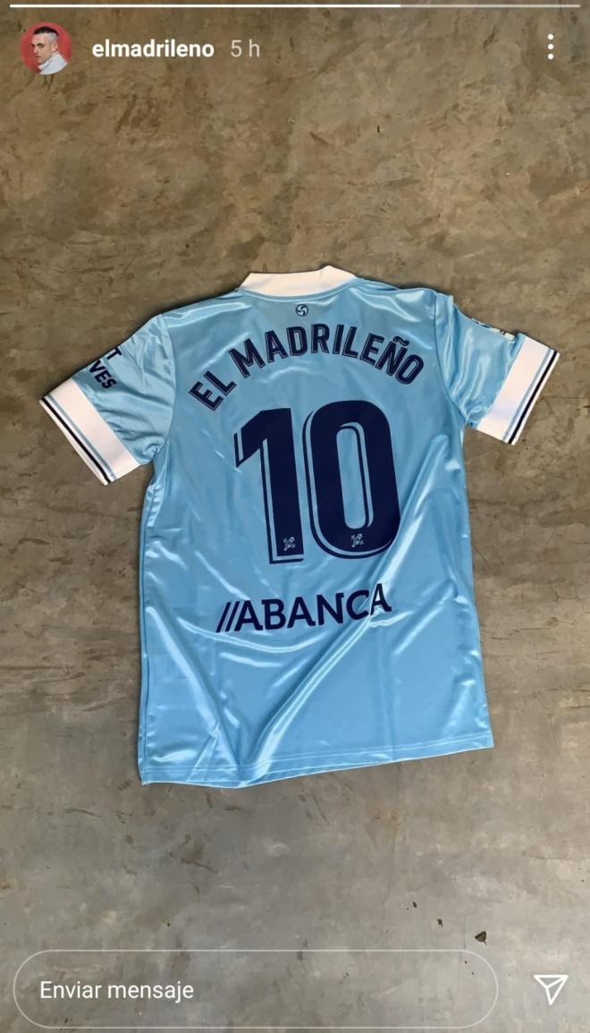 Nuevo guiño de C.Tangana al Celta de Vigo (Foto: Instagram).
