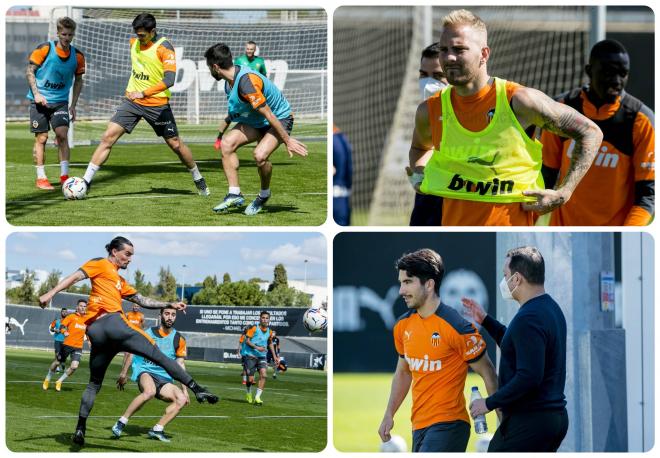 Maxi Gómez, Racic, Soler y Gayà vuelven al equipo (Foto: Valencia CF)