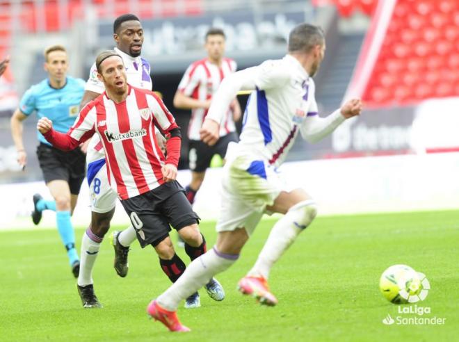 Iker Muniain, ante el Eibar en San Mamés (Foto: LaLiga).