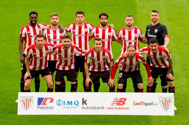 Once titular de los bilbaínos ante el Eibar en San Mamés (Foto: Athletic Club).