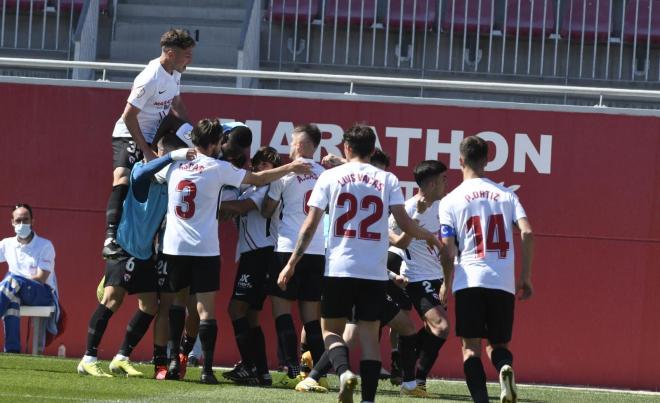 Imagen del Sevilla Atlético (Foto: Kiko Hurtado).