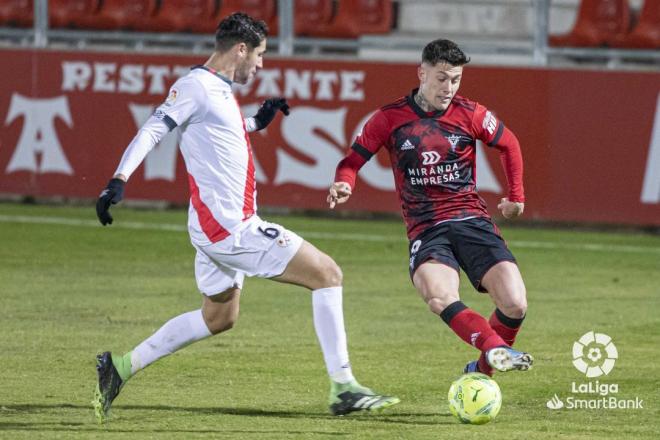 Mirandés-Rayo Vallecano de la primera vuelta (Foto: LaLiga).