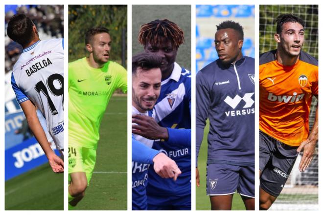 Los cedidos del Real Zaragoza en Segunda B.