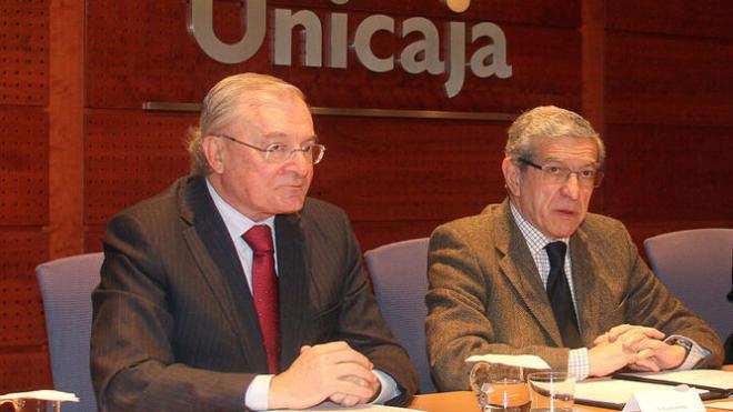 Manuel Azuaga y Braulio Medel (Foto: Fundación Unicaja).