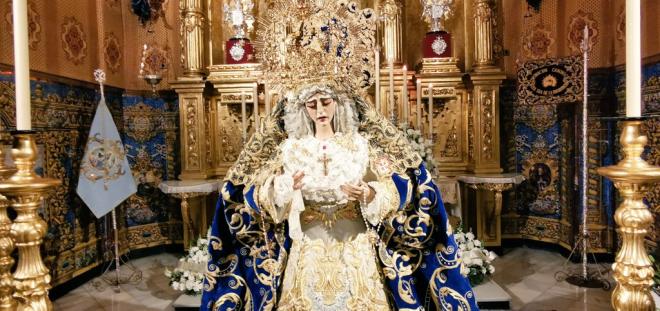 Virgen de la Encarnación de San Benito. (Foto: Hdad de San Benito).
