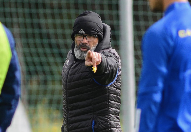 Álvaro Cervera entrenando (Foto: Cádiz).