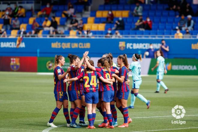 El Barcelona Femenino golea al Levante (Foto: LaLiga).