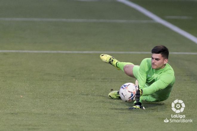 Belman en un calentamiento con el Fuenlabrada (Foto: LaLiga).