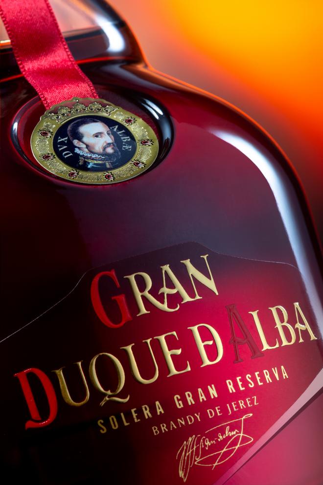 Restyling del brandy Gran Duque de Alba.