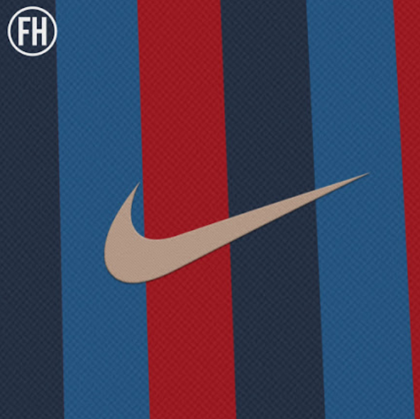 Filtrada la camiseta del Barcelona para la temporada 2022/23 por Footy Headlines.