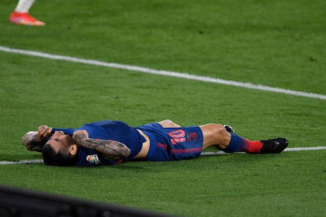 Correa, desolado en el último partido del Atlético de Madrid (Foto: Kiko Hurtado).