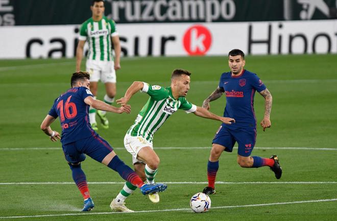 Canales en el Betis - Atlético (Foto: Kiko Hurtado).