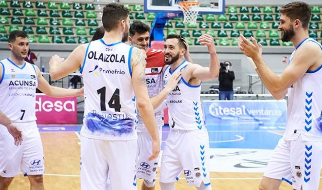 Acunsa Gipuzkoa Basket venció a San Pablo Burgos (Foto: Acunsa Gipuzkoa Basket).