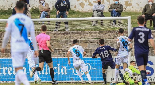 Lance del encuentro entre el Marino y el Dépor en Miramar (Foto: RCD).