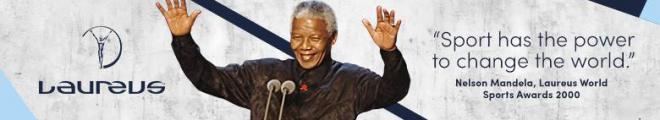 Nelson Mandela, Laureus World Sports Award 2000.