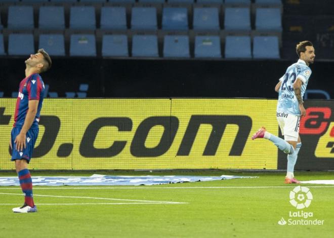 Brais, el jugador Hyundai del Celta-Levante (Foto: LaLiga).