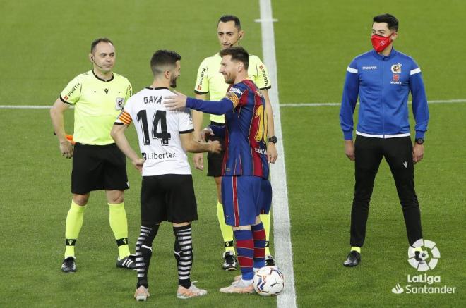 El último Valencia-Barcelona  de Messi (Foto: LaLiga).