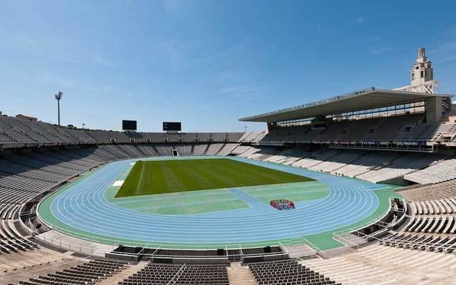 Estadio Olímpico de Montjüic, donde el Barça jugará durante la temporada 23/24..