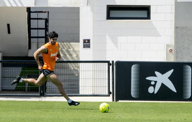 Guedes es uno de los fijos en el once titular para Voro (Foto: Valencia CF)