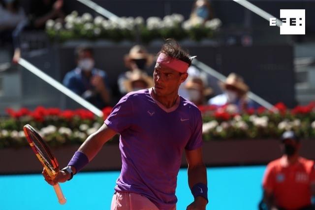 Rafa Nadal, eliminado en Madrid (Foto: EFE).