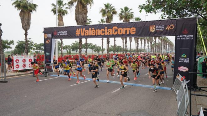 Correr en València, primera carrera popular desde 2020
