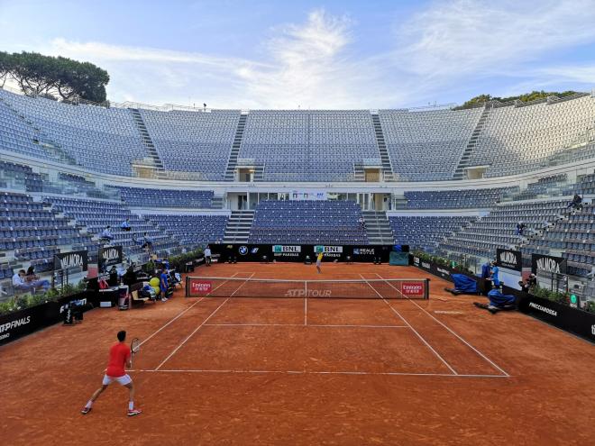 Una imagen del Masters de tenis de Roma (Foto: MR).
