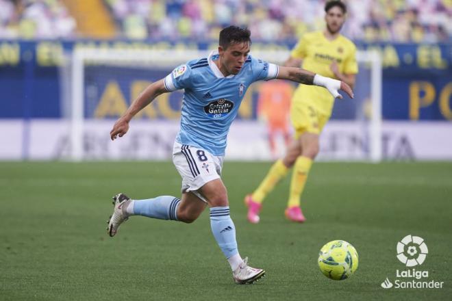 Fran Beltrán, durante el Villarreal-Celta (Foto: LaLiga).