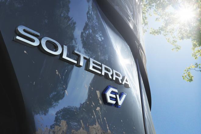 Detalle del nuevo Subaru SOLTERRA.